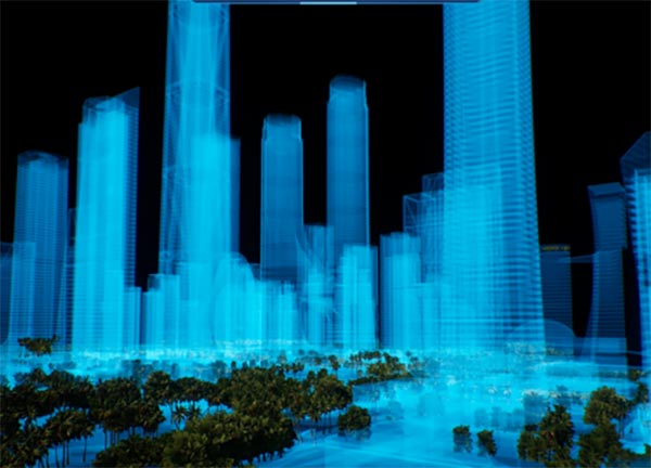 3D可視化下的智慧園區(qū)場景